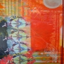 Tina Lojenburg - Acryl auf Leinwand - orange - 140 x 100 cm