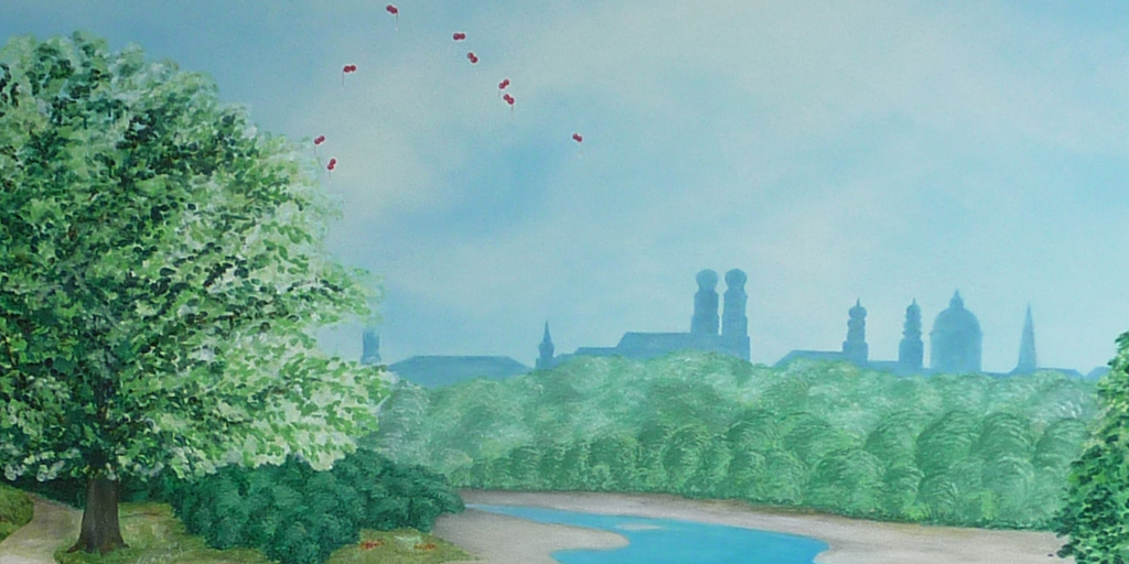 Ausschnitt eines Gemäldes von Meike Kohls für die MLL GmbH